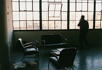Wolfgang Staehle in seinem B&uuml;ro